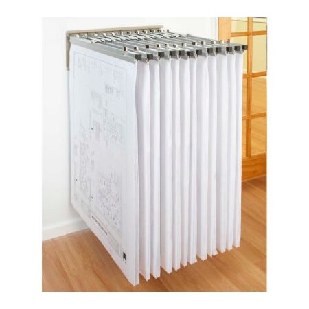 Brookside Design, Llc Brookside Design Blueprint Pivot Wall Rack Bundle W/Dozen Blueprint Pivot Hanger WR1242